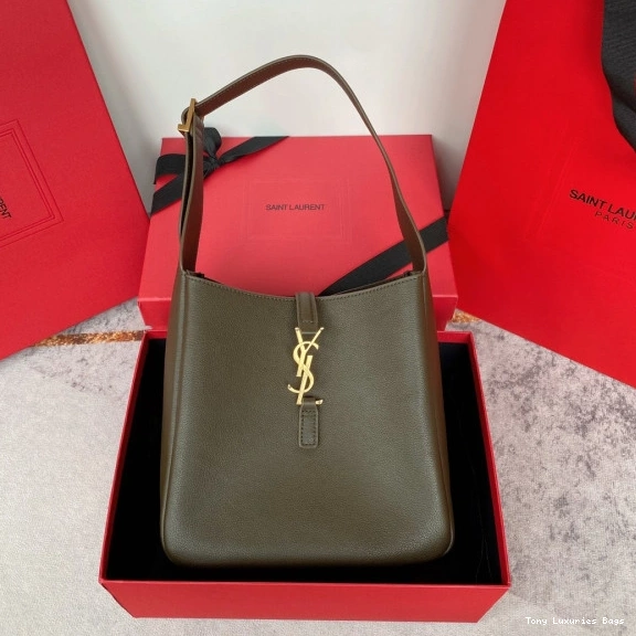 Tony Luxuries 7 SMALL YSL HOBO SOFT À LE BAG-23*22*8CM 5 0825